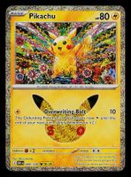 Pikachu 040/128 Pokemon 30th Celebration EN