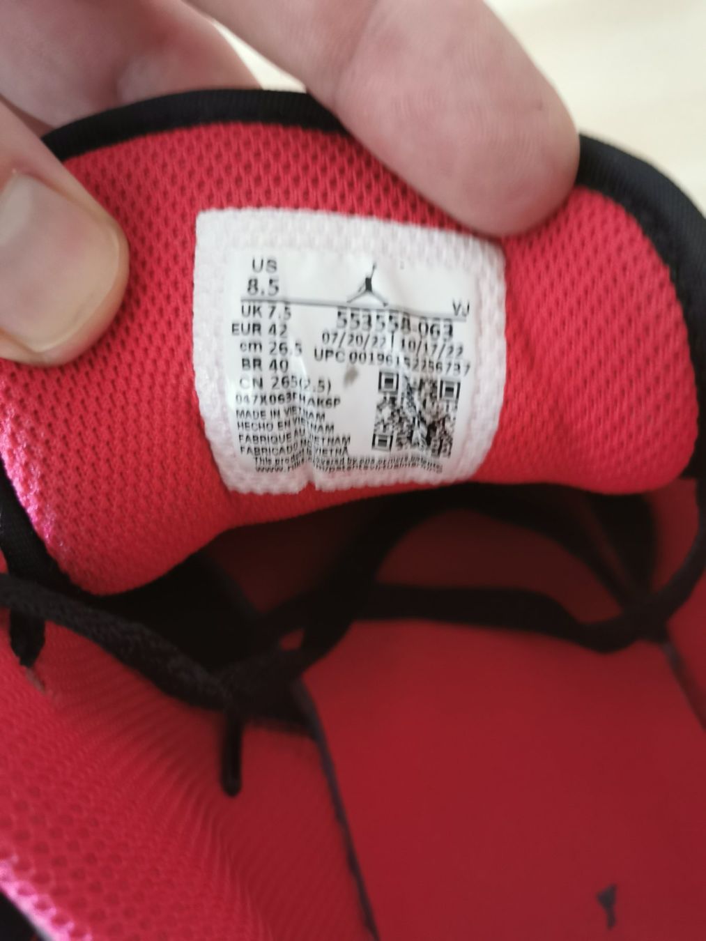 Jordan Scarpe da uomo: Original Air Jordan 1 Low, Grösse 42 – Usato da Hefenhofen venduto da jap.car 4