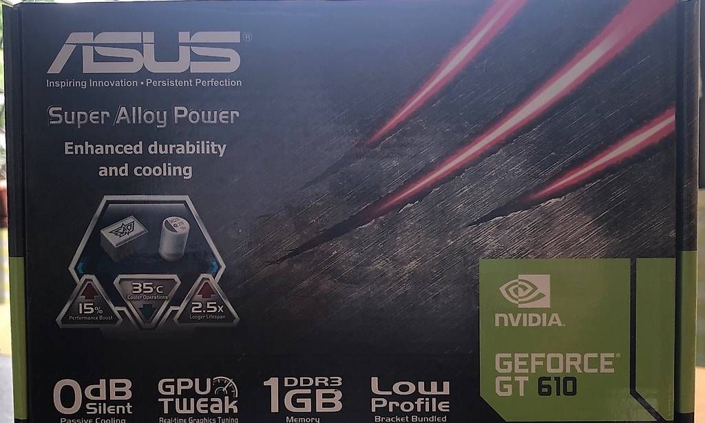 Schede grafiche: Super Alloy Power nvidia GEFORCE GT 610 – Usato da Zürich venduto da Railstew