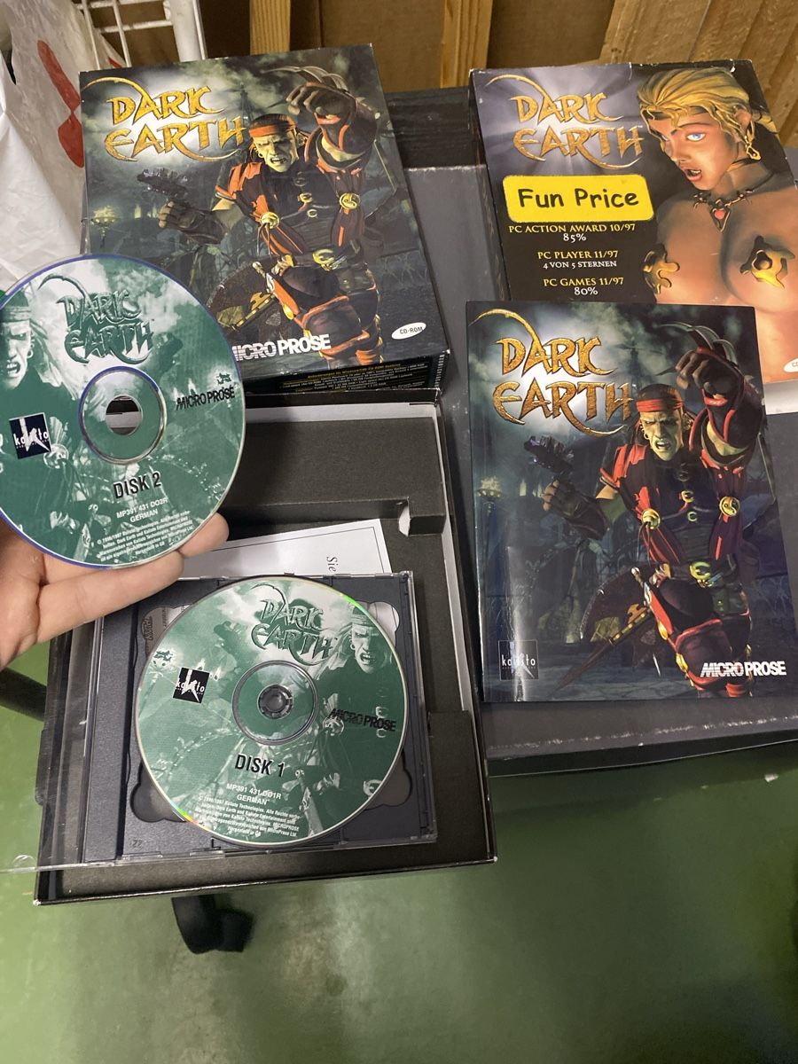 Giochi: Dark Earth PC-Spiel, CD-ROM – Usato da Basel venduto da spider-loc 1