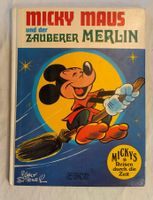 Micky Maus und der Zauberer Merlin - Buch Hardcover 1972