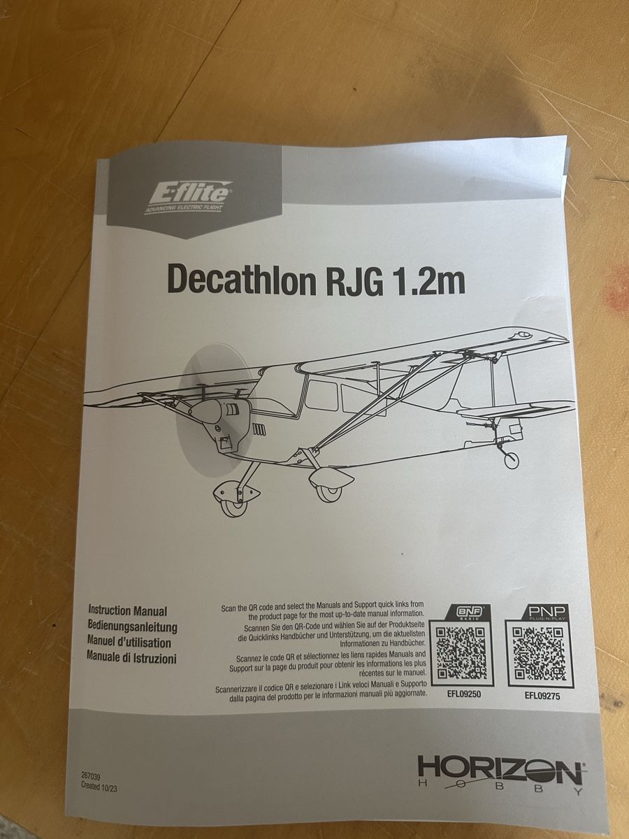 E-Flite Modellismo RC: E-flite Decathlon 1.2m PNP – Usato da Roggwil TG venduto da Cessna1721 3