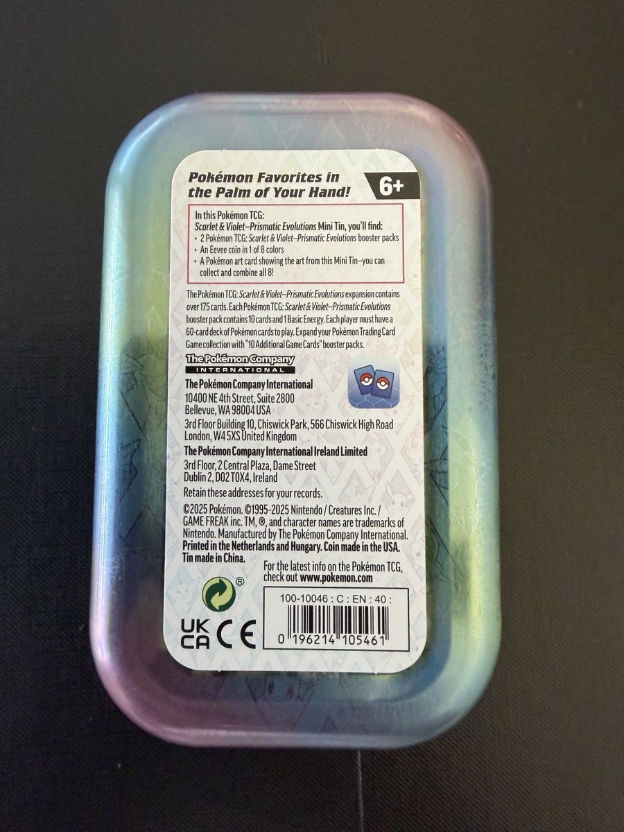 Pokémon Carte collezionabili: Mini tin Umbreon PRE EN (EMPTY) – Nuovo (secondo la descrizione) da Savigny venduto da Matgab94 1
