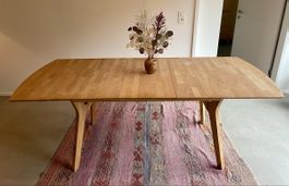 Hochwertiger ausziehbarer Holz-Esstisch Skandinavik-Design