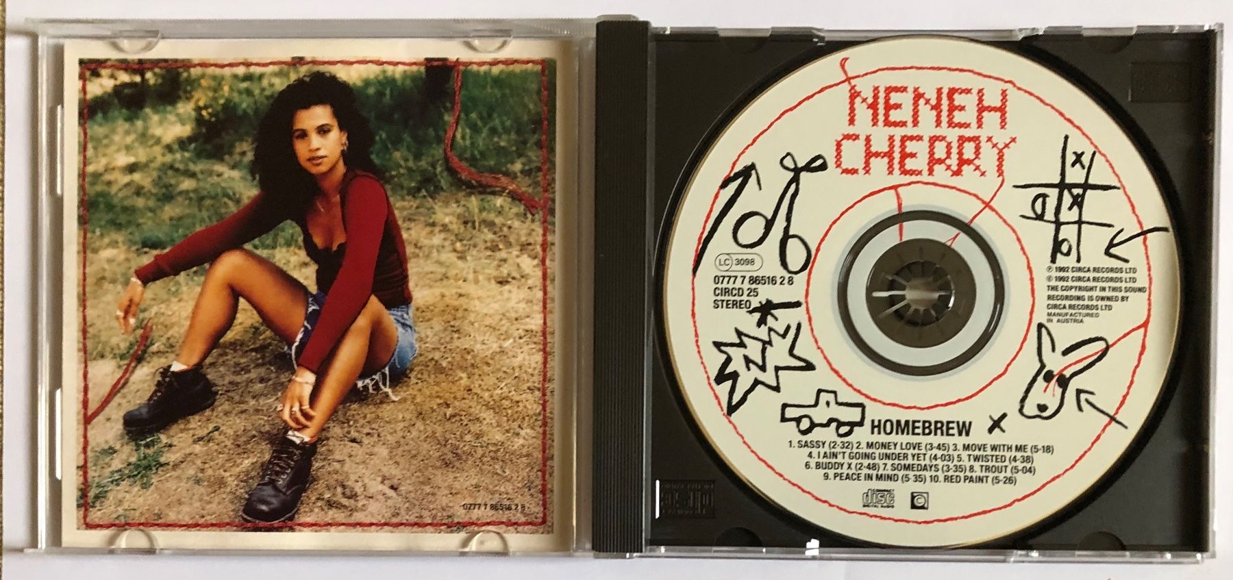 CDs: NENEH CHERRY - HOMEBREW – Gebraucht aus Poliez-Pittet von Newtown-Records 2