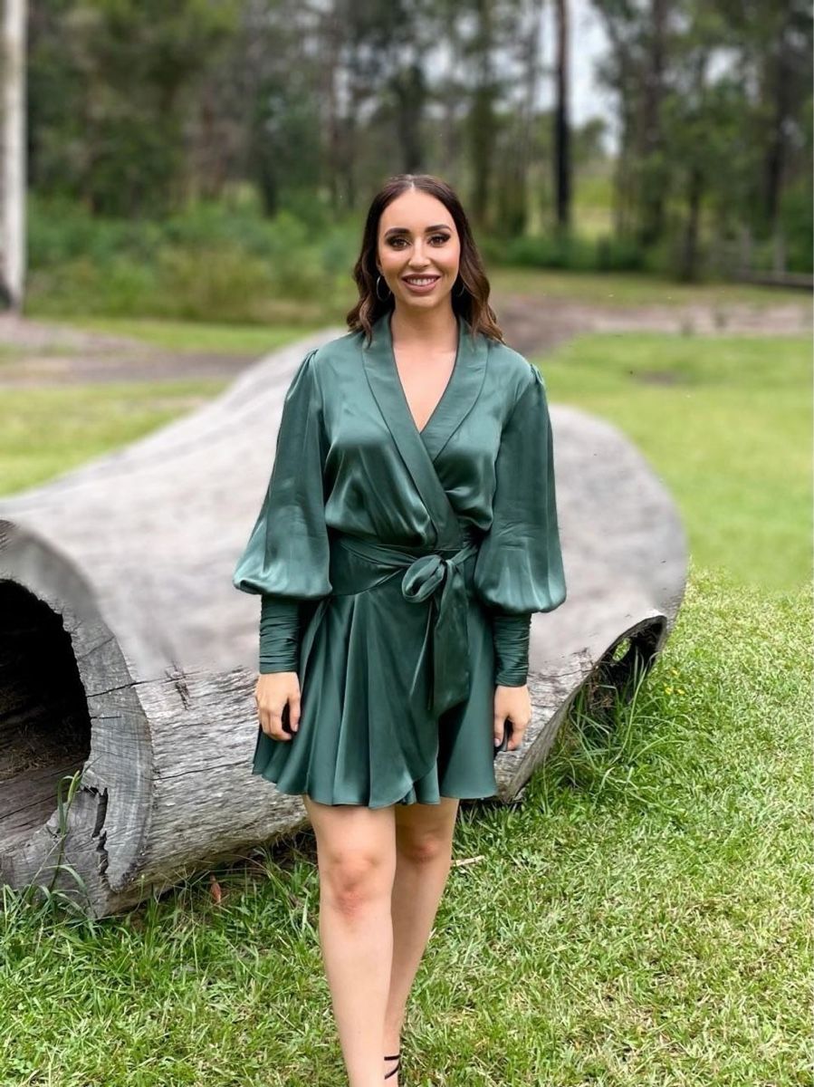 Zimmermann Vestiti: Zimmermann Silk Wrap Dress – Nuovo (secondo la descrizione) da St.Josefen venduto da lop_lh8d 3