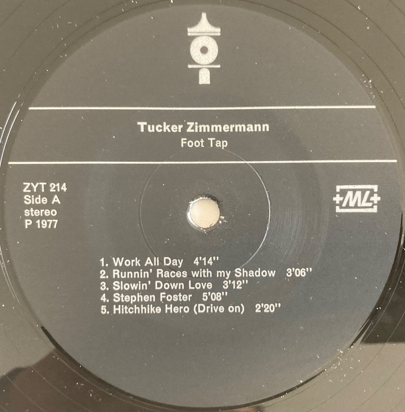 Vinyles: TUCKER ZIMMERMAN - FOOT TAP – D'occasion à Poliez-Pittet par Newtown-Records 2