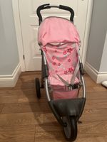 McLaren toy stroller pink