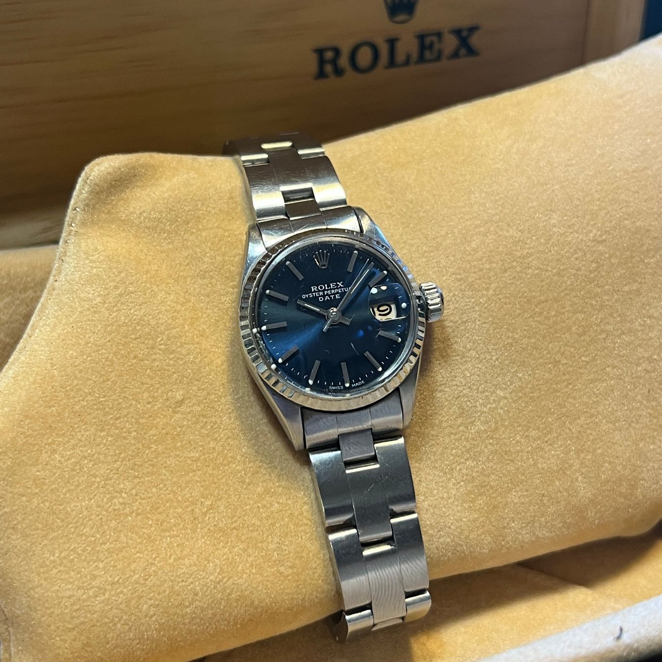 Rolex Orologi: Rolex Oyster Perpetual Date Lady 6517 – Usato da Carouge GE venduto da Watchaser 1