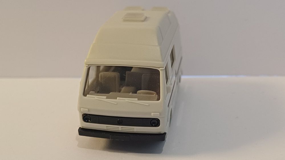 Modèle Réduit Wiking 1:87 - VW LT 28 Fourgon Avec Toit Surélevé, Blanc | Miniature Collection