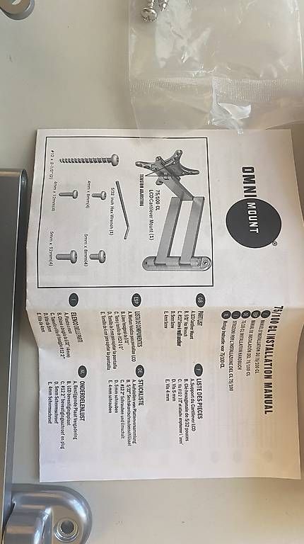 Wandhalterungen: Wandhalterung für TV oder Bildschirm – Neu und originalverpackt aus Dietlikon von n_itsme 2