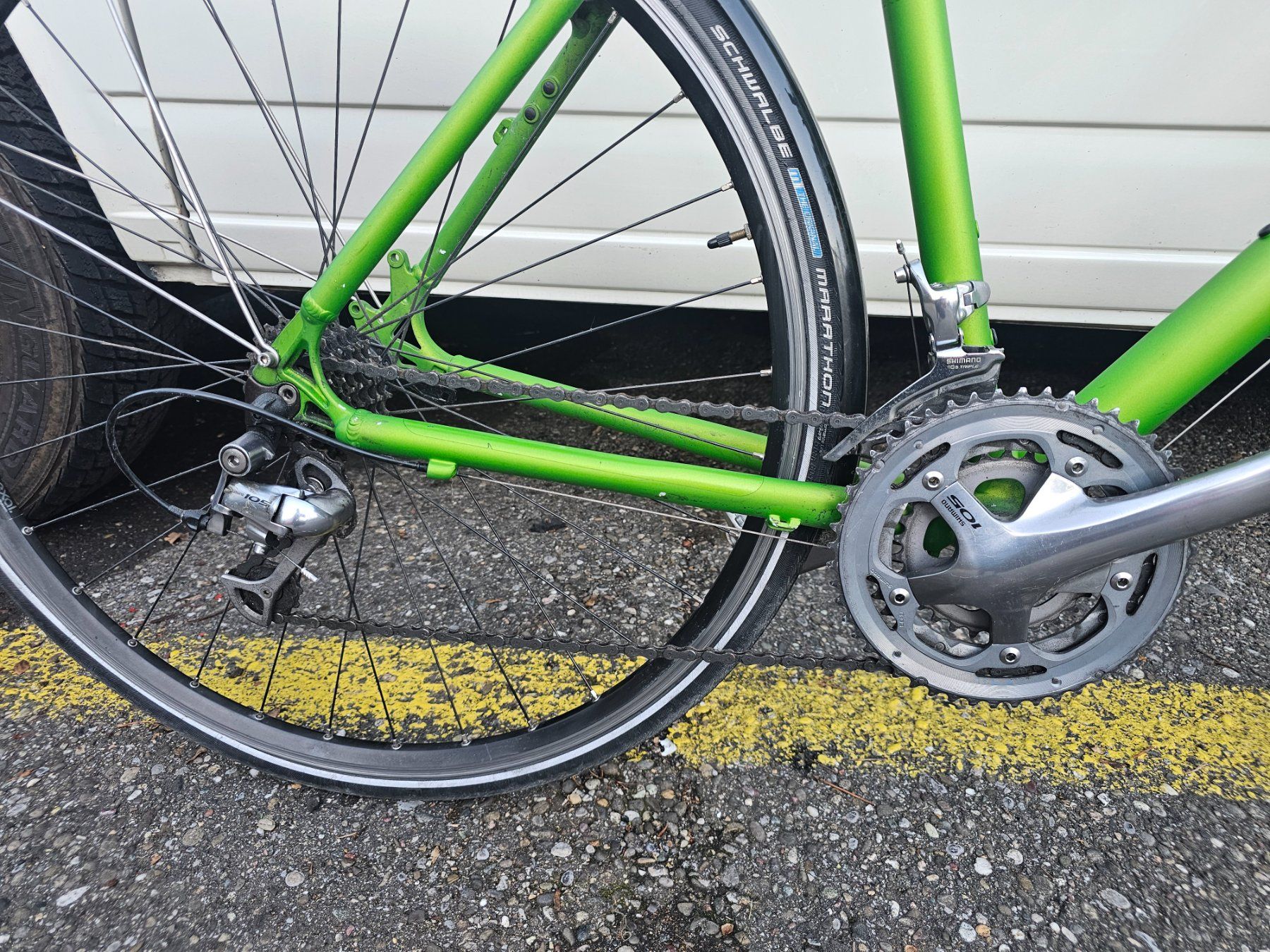 Biciclette: Rennvelo Graval mit gratem Lenker – Usato da kleindöttingen venduto da Jimi-Hendrix 2