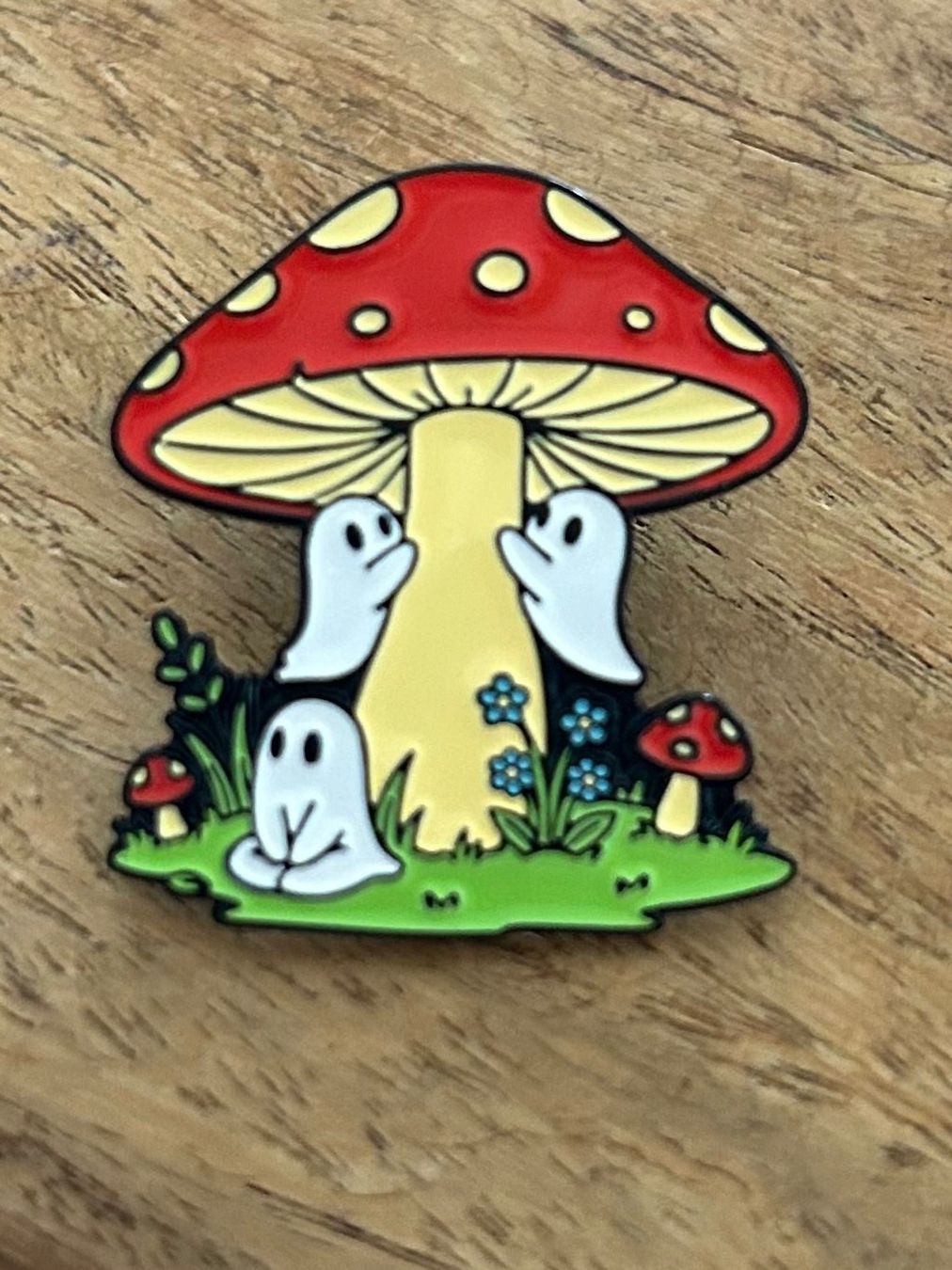 Placchette & Badge: Pin Pilz / Fliegenpilz – Nuovo e nell'imballaggio originale da Geneve venduto da vane267