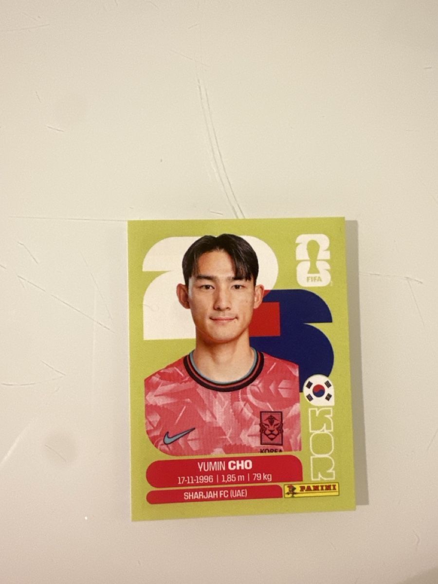 Panini Carte collezionabili: Panini 2026 Yumin Cho KOR5 – Nuovo (secondo la descrizione) da Bern venduto da akl_sy9s