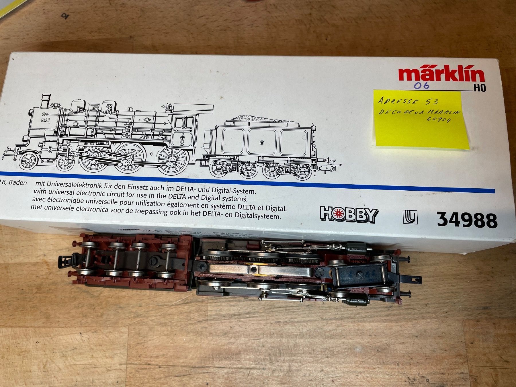 Märklin Modellini di ferrovie: Märklin 34988 Dampflok Digital – Nuovo (secondo la descrizione) da Hauterive NE venduto da eriamch 3