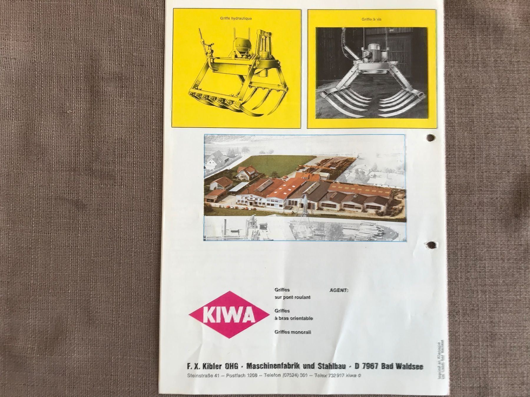 Trattori: Kibler Prospekt – Usato da Balterswil venduto da Jeko1967 2
