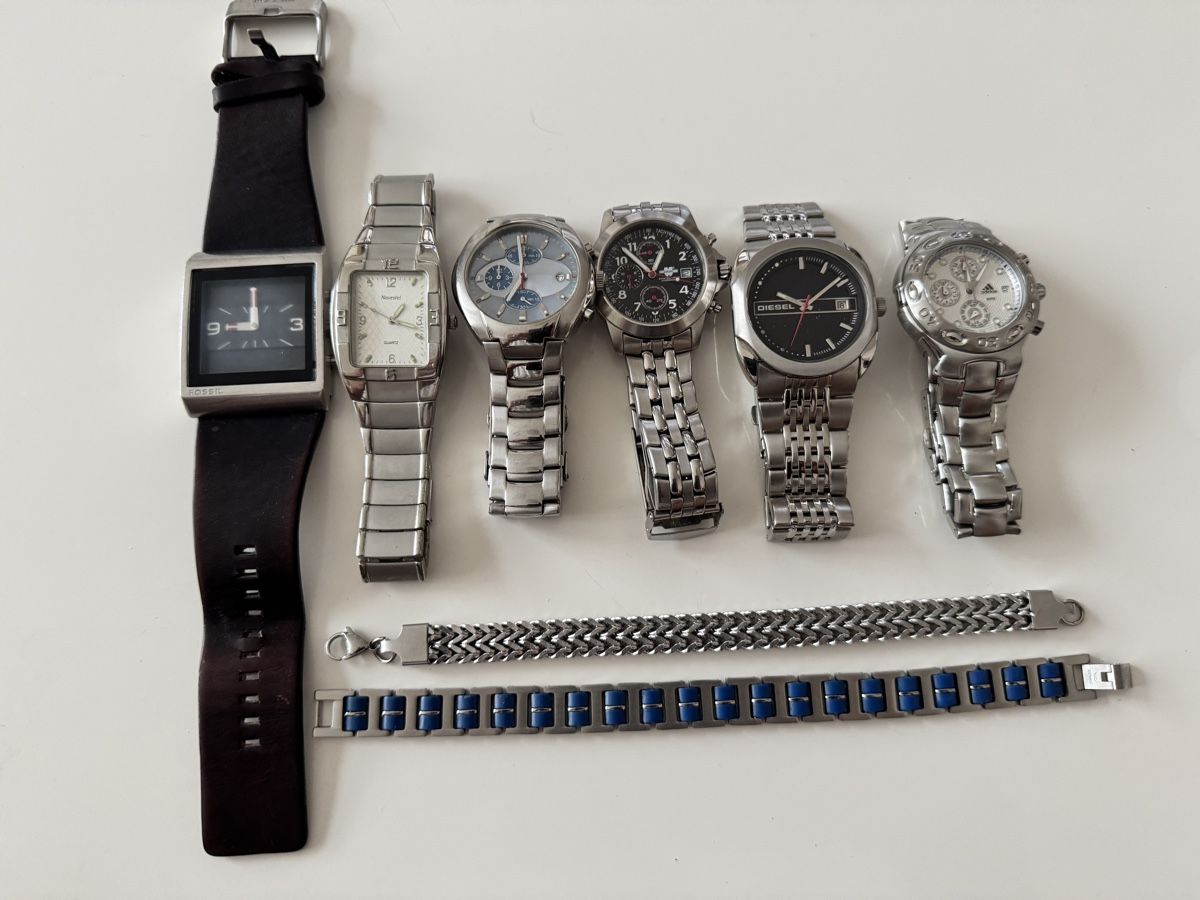 Orologi: 6 Uhren und 2 Armbänder gebraucht ! – Usato da Basel venduto da triniswiss68 7