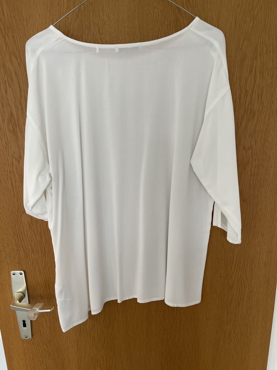 Esprit Camicette: Edc Bluse Gr. L Weiss Sommerlich luftig 3/4 Arm – Usato da Oberrieden venduto da Boccia1981 3