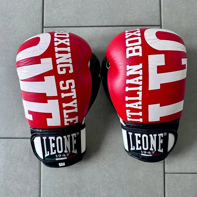Guanti & manicotti: LEONE Leder-Boxhandschuhe EXPLOSION 10oz GN055 – Usato da Aarwangen venduto da arimiak 1