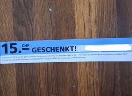 15 CHF Rabatt Lehner Versand ab 99 CHF Einkauf