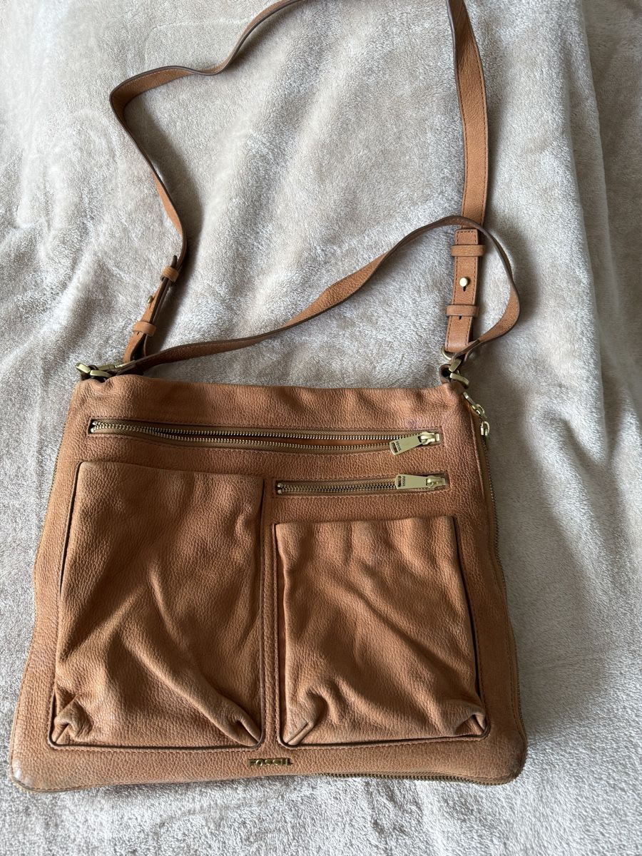 Borse da donna: Fossil Ledertasche braun – Usato da Kehrsatz venduto da Chrauer 3