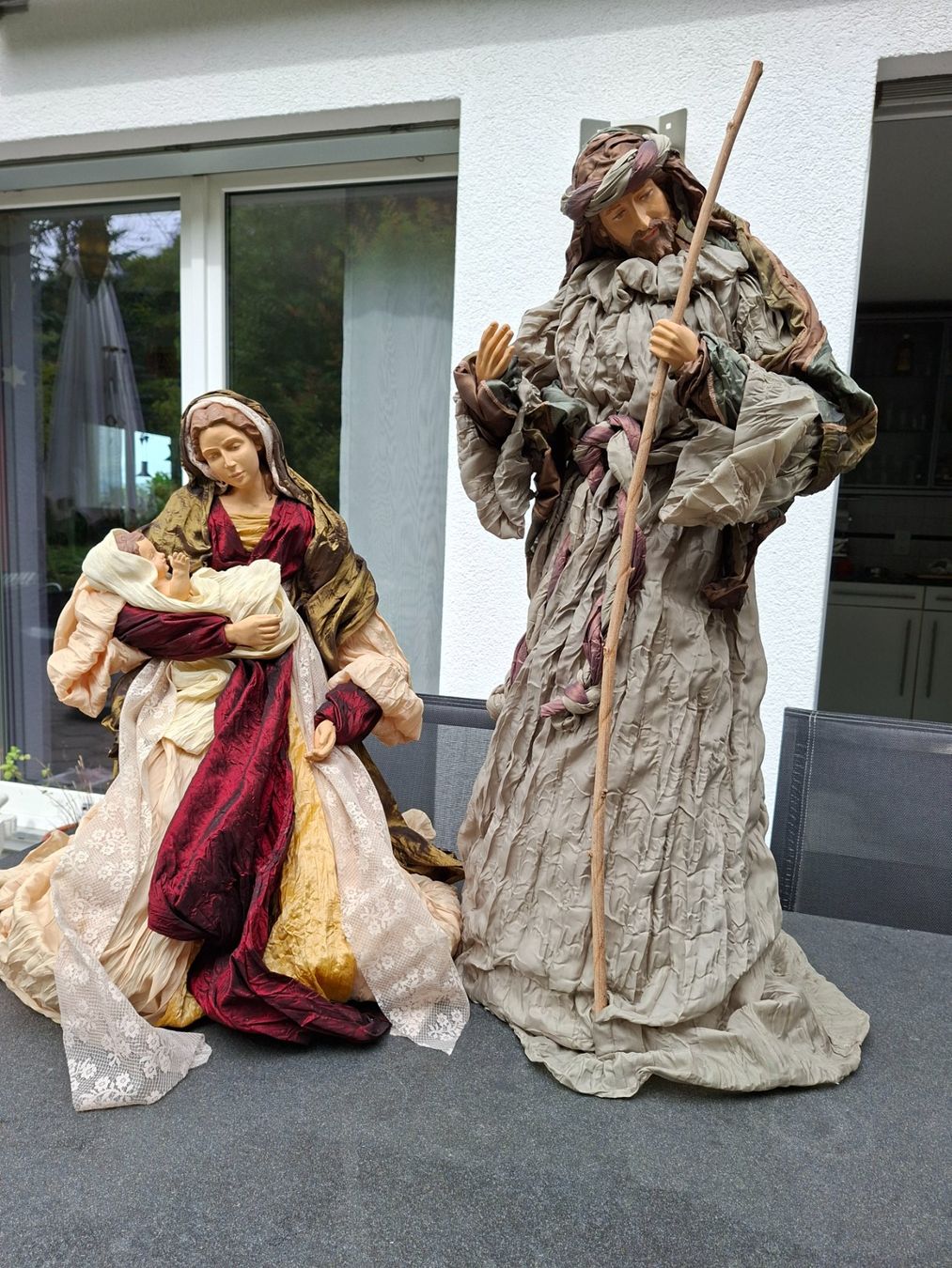 Tutte le decorazioni: Weihnachtsdekoration Jesus & Maria Grossformat – Nuovo (secondo la descrizione) da Bäriswil BE venduto da Rezz