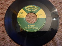 Swiss Ska / Rock 7" - The Zero Heroes No Illusion - 1980