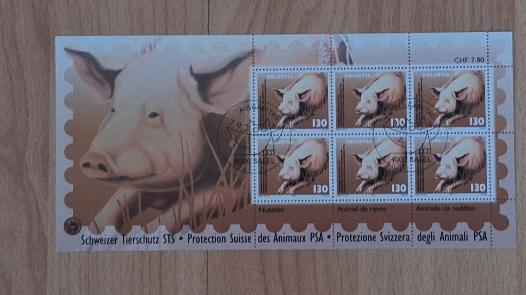 Tutti i francobolli: 8 Kleinbogen mit ET-Stempel – Nuovo (secondo la descrizione) da Pratteln venduto da walti-6060 3