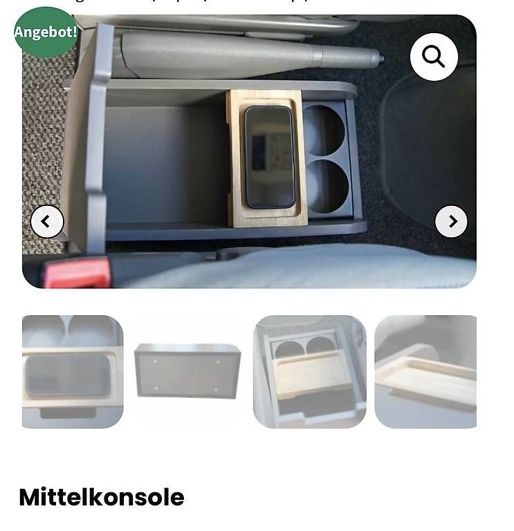 Altri accessori per camping: Camping Van: Mittelkonsole bringt Ordnung – Usato da Bolligen venduto da fel_cp8q