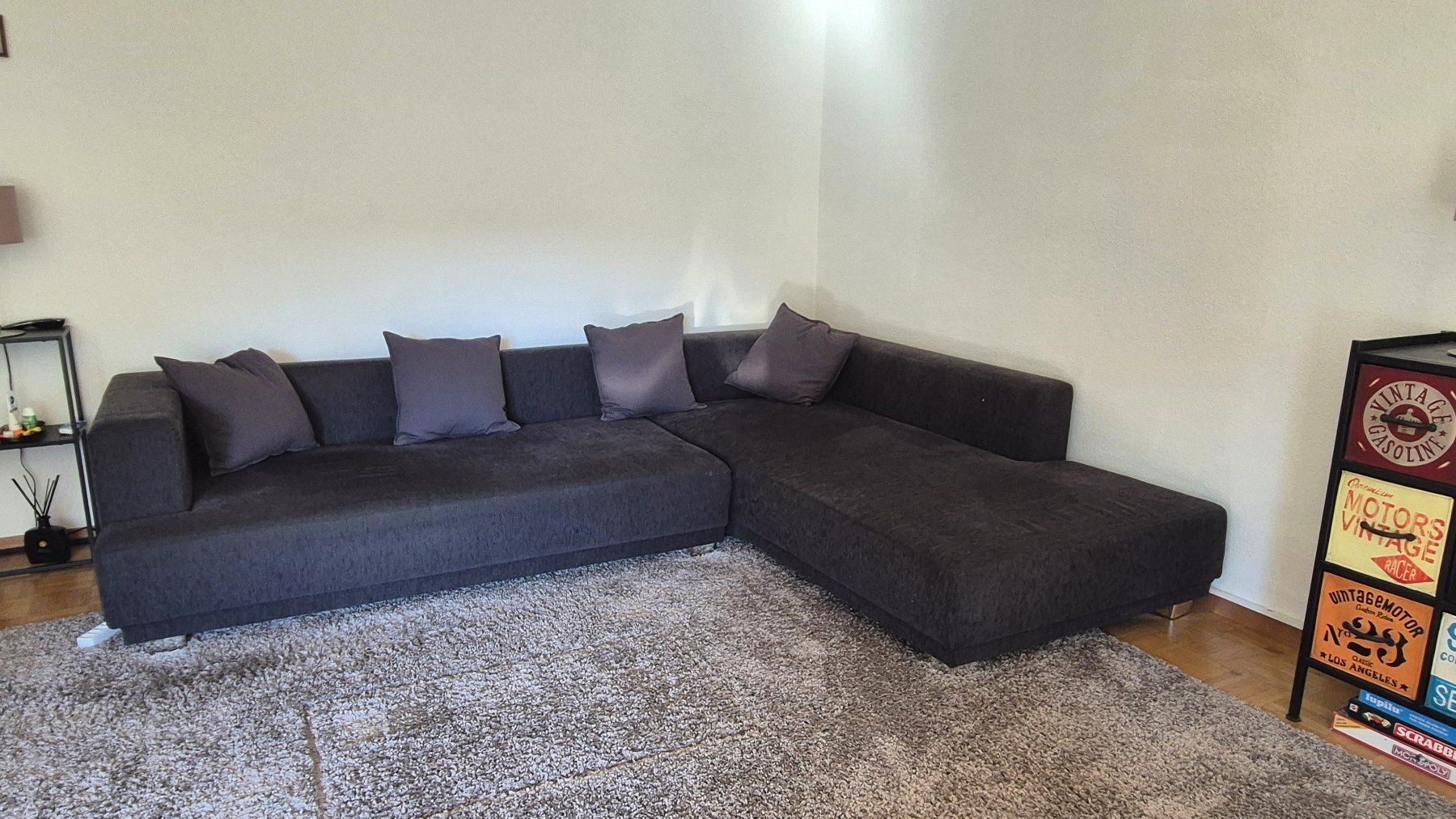 Sofas: Ecksofa Anthrazit (gebraucht) GRATIS – Gebraucht aus Zürich von hof_2yqq