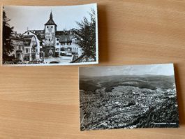 2 alte Ansichtskarten von Liestal, ungelaufen
