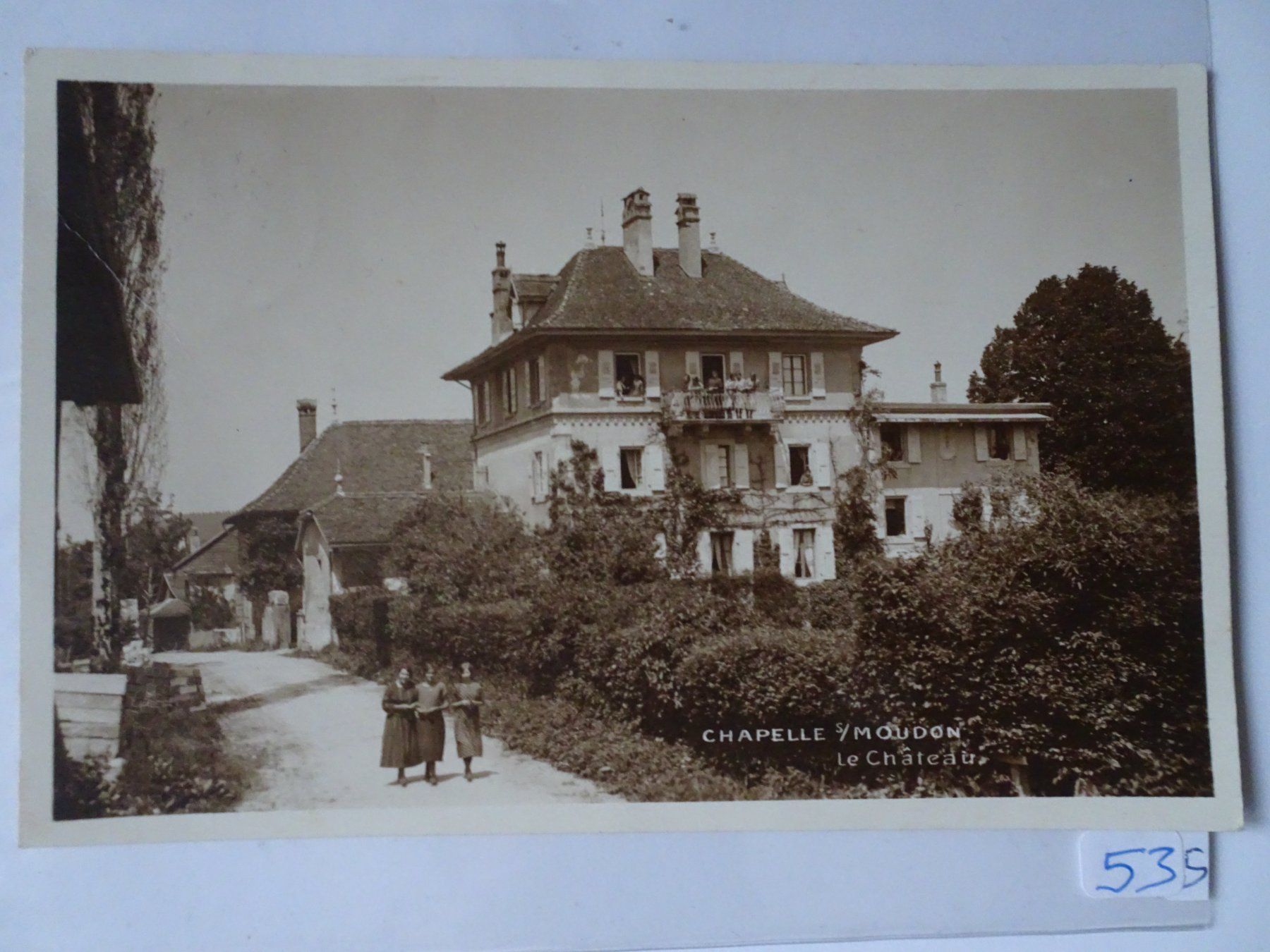 Cartoline postali: AK Chapelle Moudon – Usato da Schönenwerd venduto da schnitzunddrunter