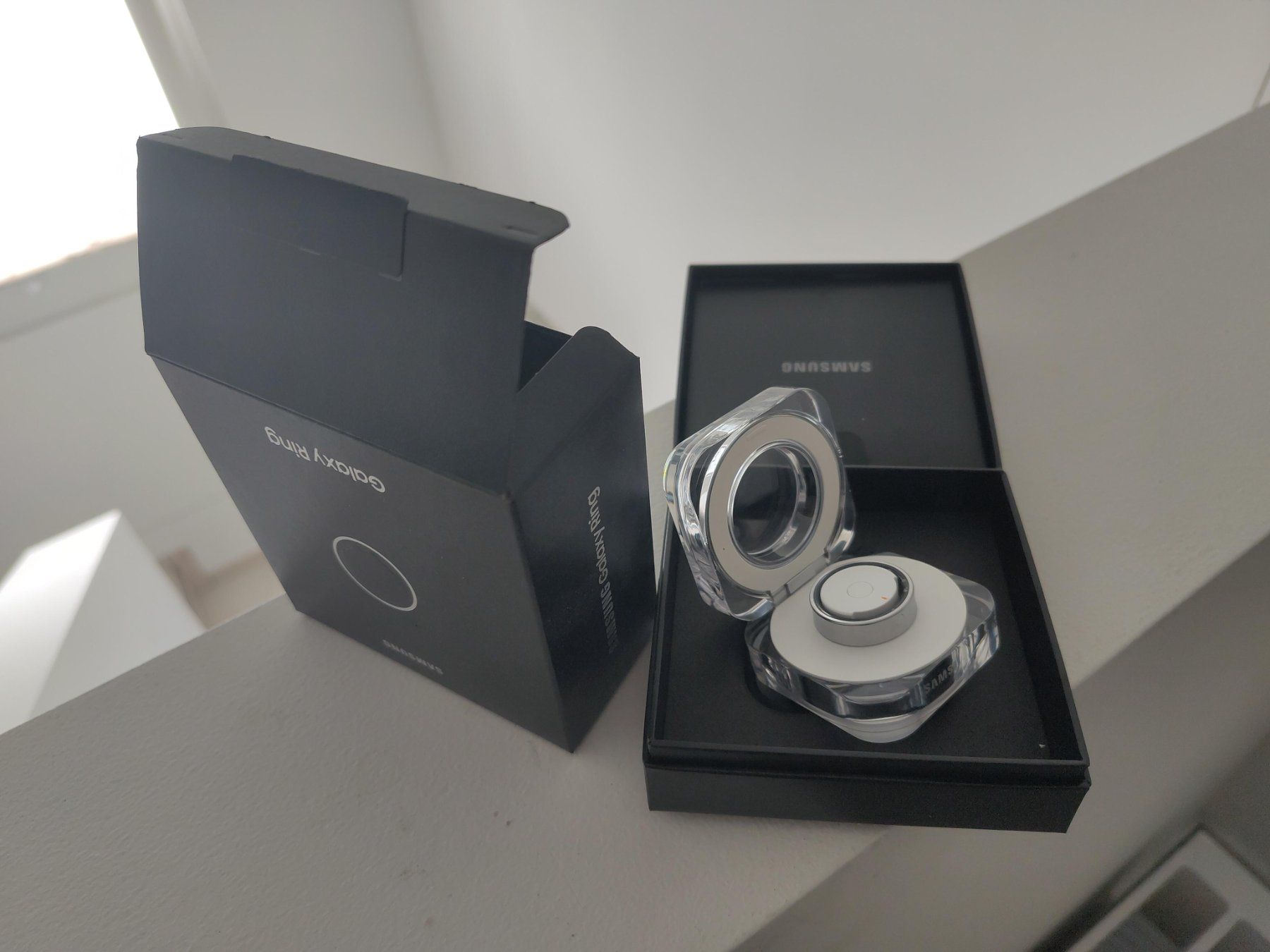 Anelli: Samsung Galaxy Ring Titanium Silver Grösse 10 – Usato da Wittenbach venduto da putora 3