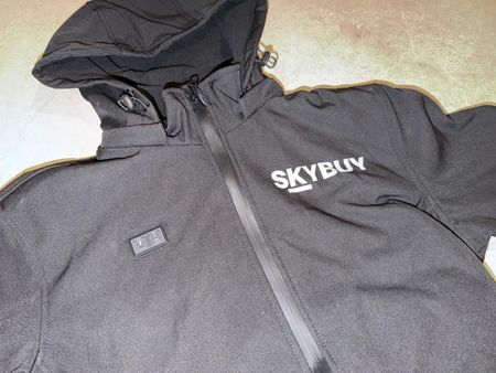 Beheizbare Softshelljacke Skybuy schwarz Grösse M neu