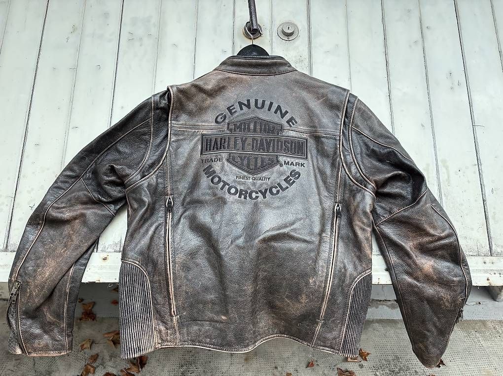 Giacche: Harley Davidson Lederjacke braun L – Usato da Basel venduto da 59fifty82 1