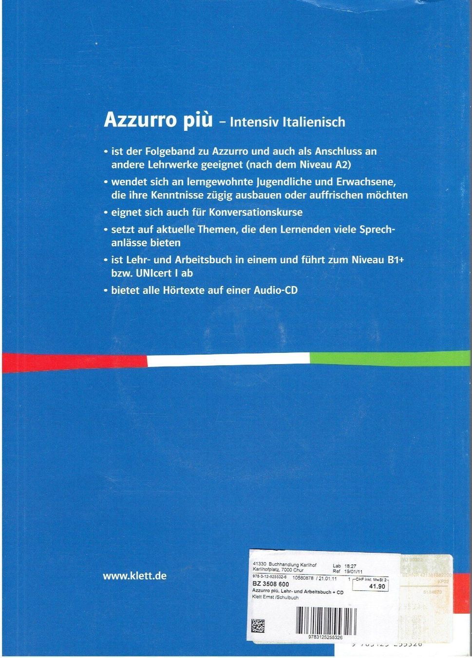 Libri: Azzurro più – Nuovo (secondo la descrizione) da Flims - Dorf venduto da Stagediver 1