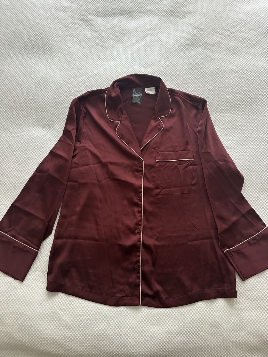 H&M Negligees & Pyjamas: H&M Pyjama Set, Weinrot, Grösse M, neu – Neu (gemäss Beschreibung) aus Bern von schnupka 1