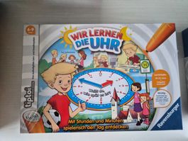 Tiptoi Lernspiel Wir lernen die Uhr Brettspiel Neu
