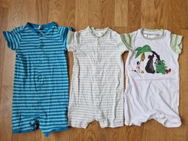 3× Body H&M/ Gr 86 und 92/ Pyjama/ Einteiler/ Strampler