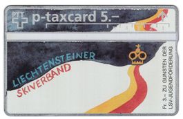 Bank Liechtenstein, Lillehammer, Skiverband - Firmen Taxcard