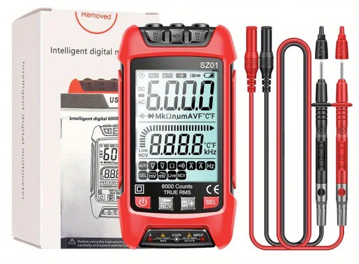 Misurare: Smart LCD Digitale Multimeter – Nuovo e nell'imballaggio originale da Châtelaine venduto da topshop.switzerland