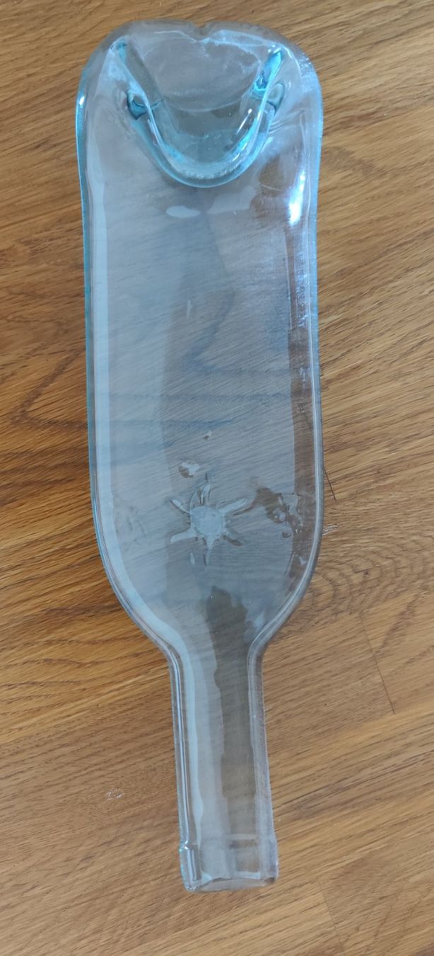 Teller: Glasteller Flasche – Neu (gemäss Beschreibung) aus Erlinsbach SO von Uloa1