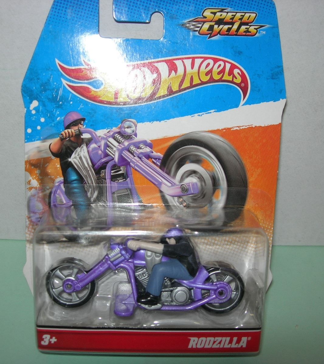 Hot Wheels Spielzeuge: RODZILLA - Speed Cycles  violet * Hot Wheels – Neu und originalverpackt aus Hornussen von Corvette-
