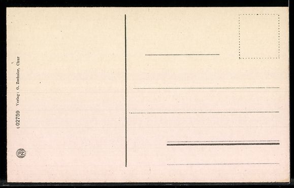 Cartes postales: AK Passugg, Kurhaus mit Schulhaus – D'occasion à Berlin par bartko-reher 1