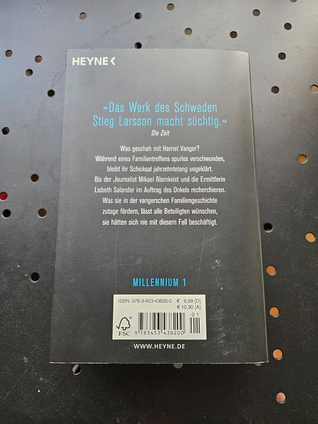 Libri: VERBLENDUNG von Stieg Larsson – Usato da Basel venduto da wurzelstein 2