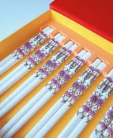 Neu aus China! Essstäbchen Set, Knochenporzellan, hochwertig