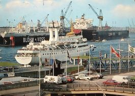 HAMBURG Hafen - Schiff - Wappen von Hamburg