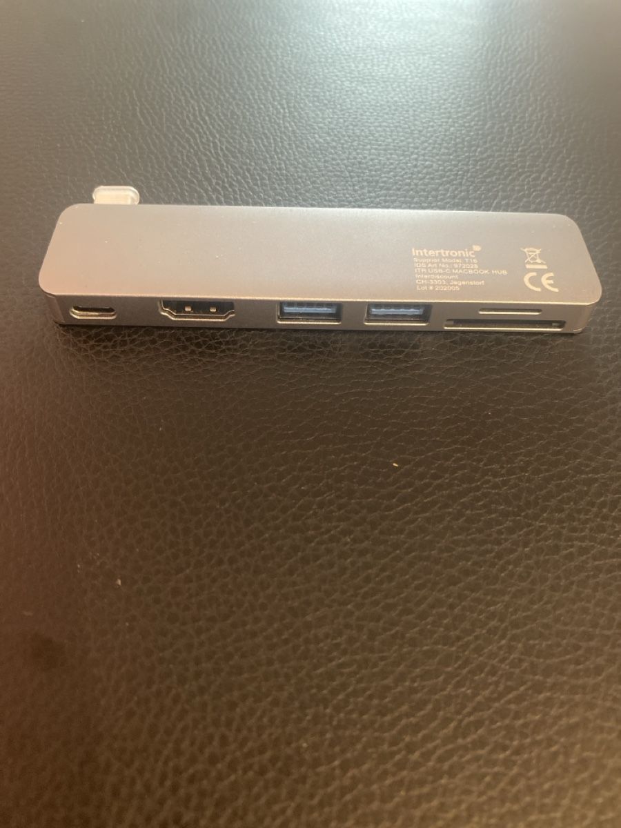Hubs & Switches: Intertronic USB-C MacBook Hub – Gebraucht aus Bern von YanickZ 1