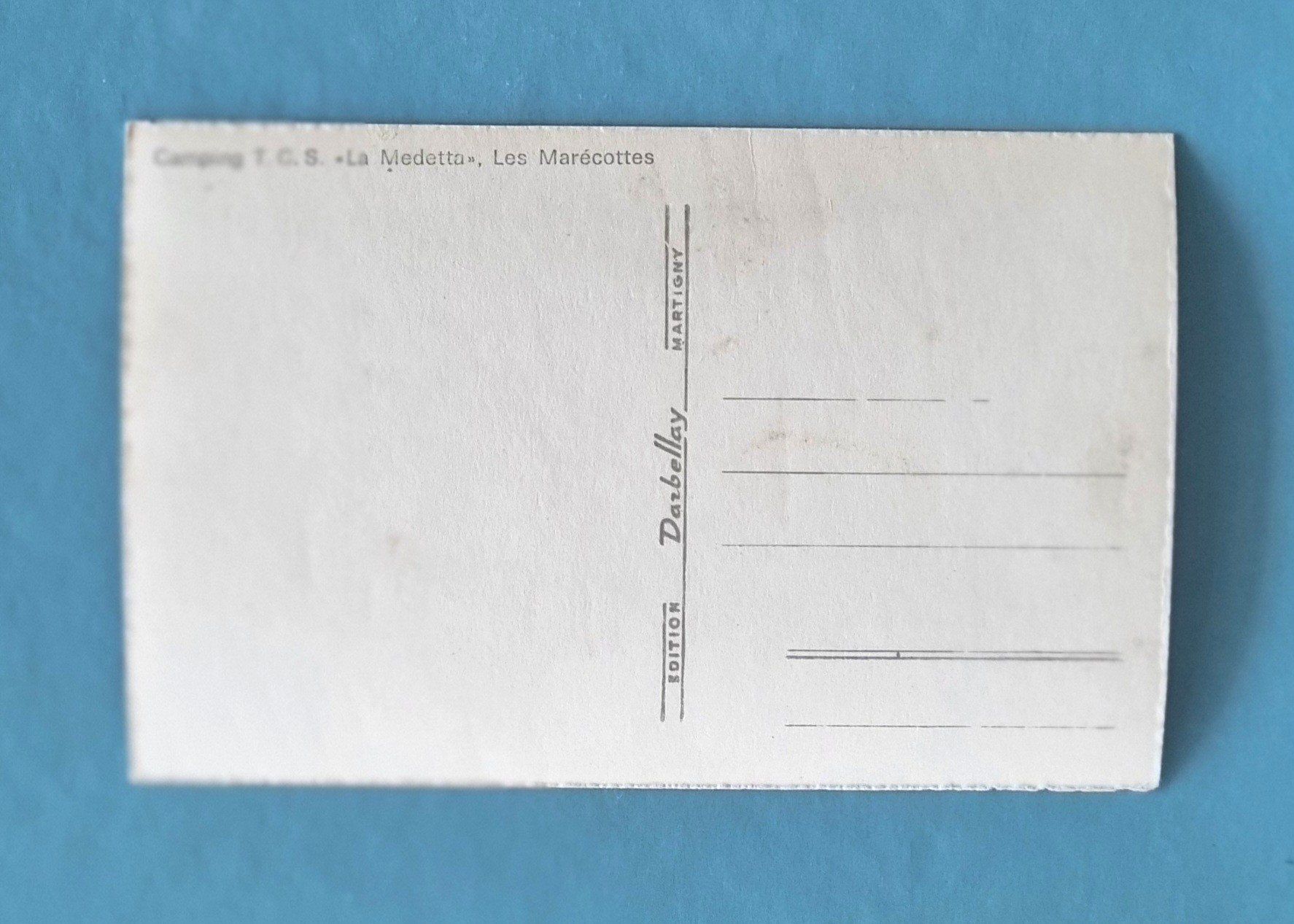 Cartoline postali: Les Marecottes - Camping TCS - Chemin de Fer – Usato da Rothrist venduto da RROENK 1