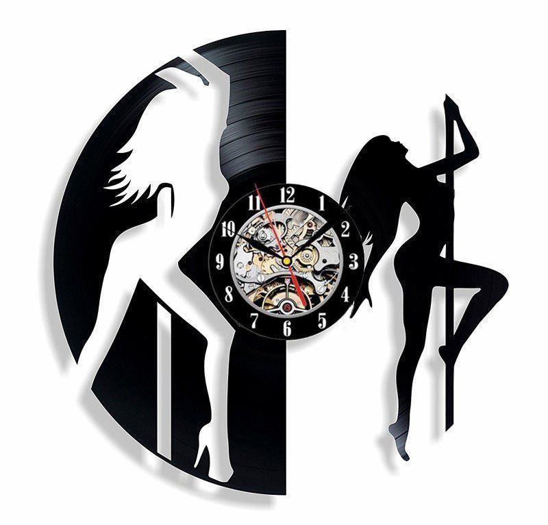 Stand- & Wanduhren: Pole Dance Vinyl Schallplatten UHR / NEU – Neu und originalverpackt aus Arth von 100i 1